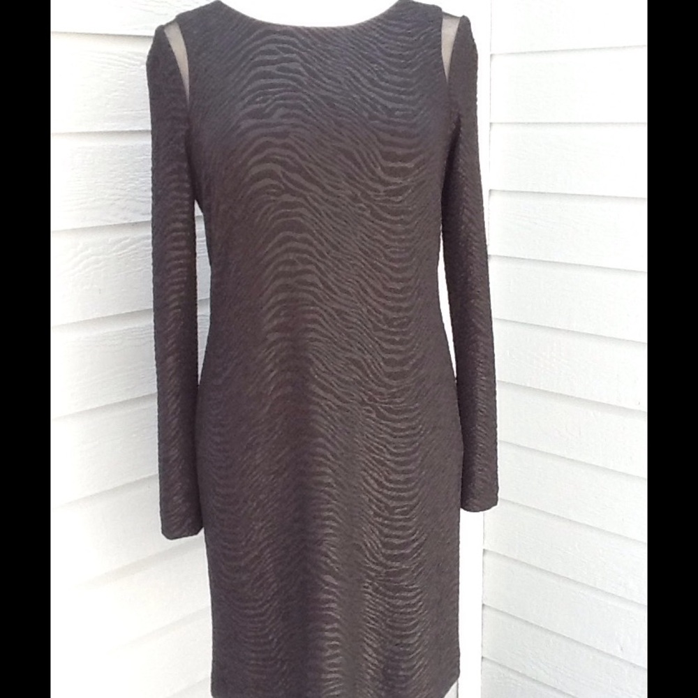 Betsey Johnson Black Long Sleeve Dress